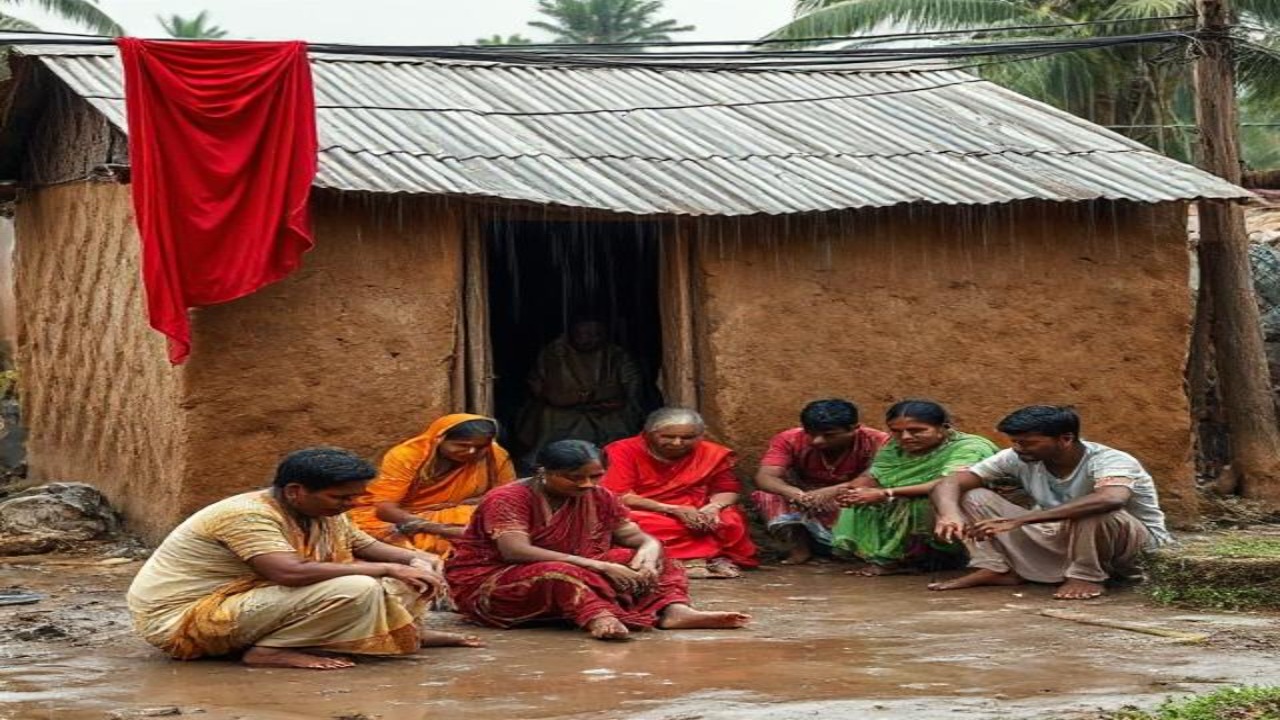 "Electrocution Tragedy in Monteswar – Father and Daughter Die During Rain"